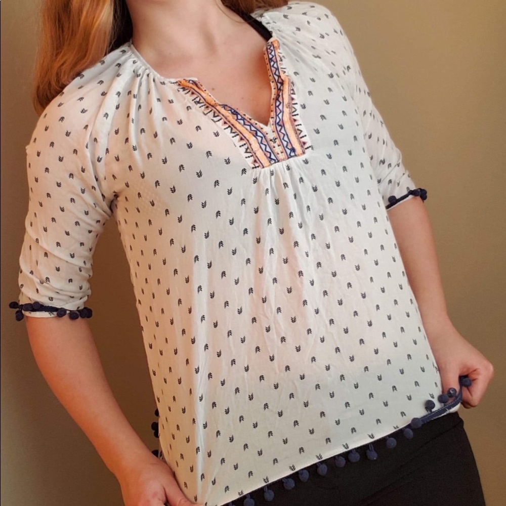 Freeway Size S Boho Blouse
